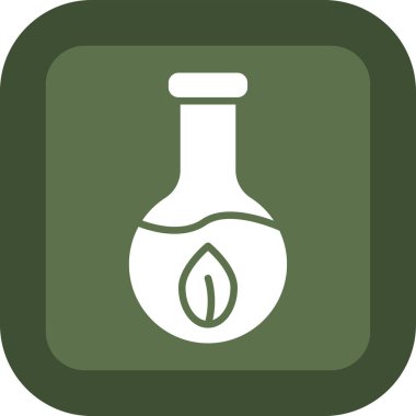 Şişe. Web simgesi basit illüstrasyon