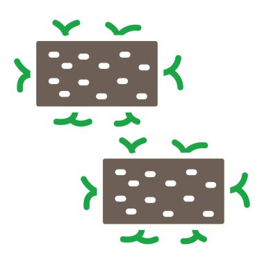 iki tablet simgesi. iki - renk hapları vektör simgesi