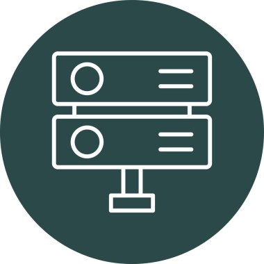 Seo simgesinin vektör illüstrasyonu