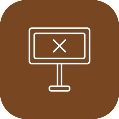 vektörler arası düz simge