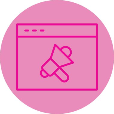 seo modern simgesinin vektör illüstrasyonu