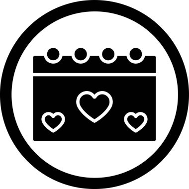 kalp kutusu simgesi, vektör çizimi beyaz arkaplanda izole edildi