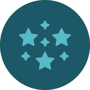 yıldız simgesi vektör illüstrasyonu