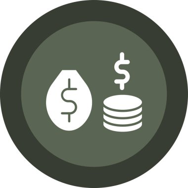 para simgesi vektör illüstrasyonu