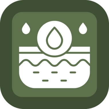 Bırak. Web simgesi basit illüstrasyon