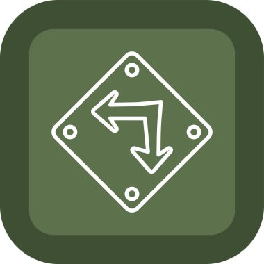 Sağ ok vektör simgesi