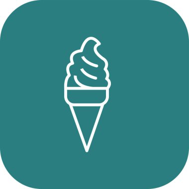 dondurma vektör simgesi