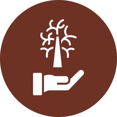 el simgesi vektör illüstrasyonu