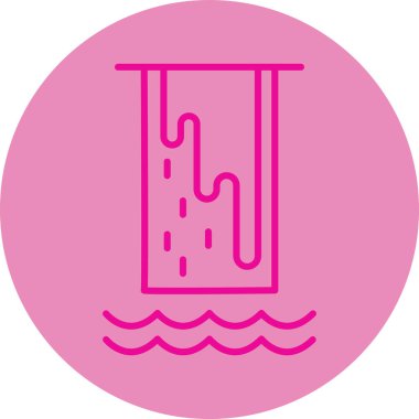 vektör su damlası illüstrasyonu