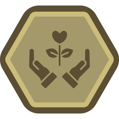 çiçek vektör simgesi