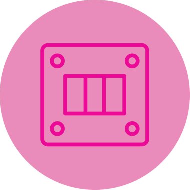 seo modern simgesinin vektör illüstrasyonu