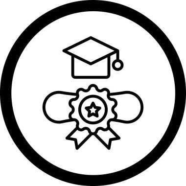 Kişisel ve ticari kullanım için vektör eğitim simgesi.