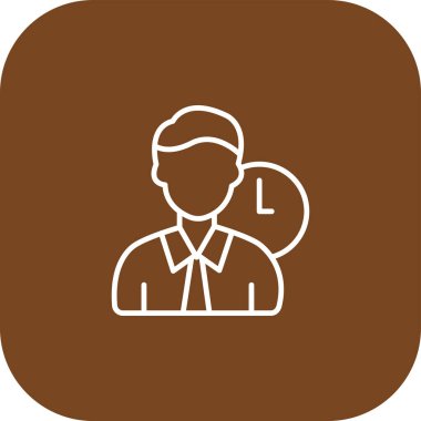 Modern b 'nin vektör illüstrasyonu insanoğlunun ikonundan yoksun