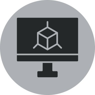 Seo simgesinin vektör illüstrasyonu