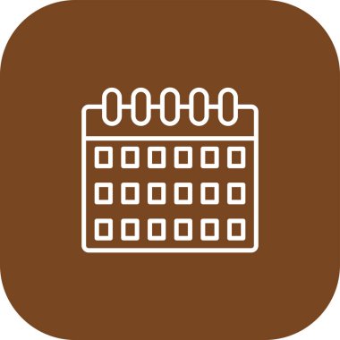 takvim vektör illüstrasyon tasarımı