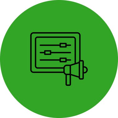 seo modern simgesinin vektör illüstrasyonu