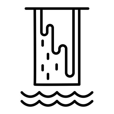 Su borusu simgesi, özet biçimi