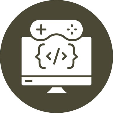 Ana hatlar biçiminde web tasarım geliştirme simgesi