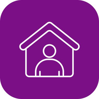 ev simgesi vektör illüstrasyonu