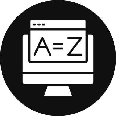 Web tasarım simgesi, vektör illüstrasyonu