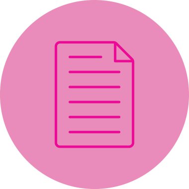 Belgenin vektör illüstrasyonu