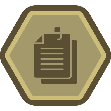 Modern bir simgenin vektör illüstrasyonu