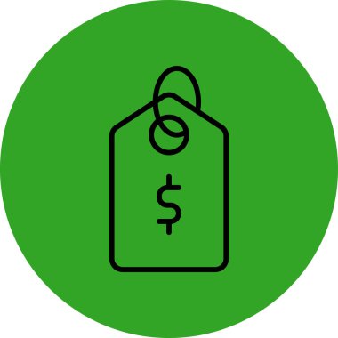 dolar simgesivektör illüstrasyon