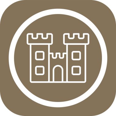 Yapı simgesinin vektör illüstrasyonu