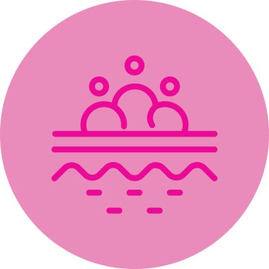 Yüzme havuzunun vektör çizimi