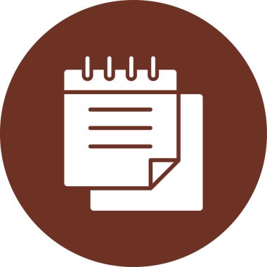 Takvim simgesinin vektör illüstrasyonu