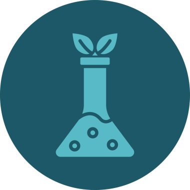 Benzersiz matara vektör çizgisi simgesi