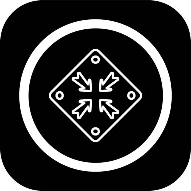 Projeniz için vektör pusula simgesi