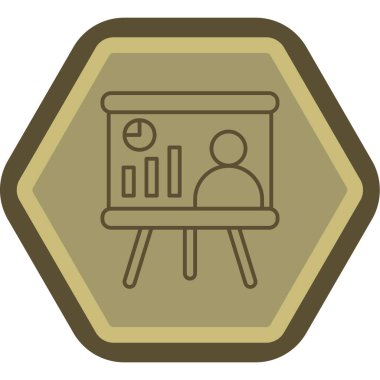 iş simgesi vektör illüstrasyonu