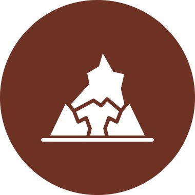 Bir ev simgesinin vektör illüstrasyonu