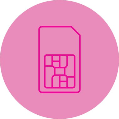 Kredi kartı simgesi, vektör illüstrasyonu