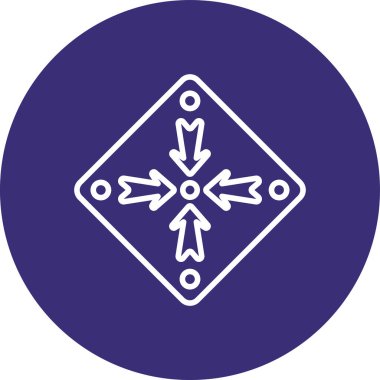 ok simgesi vektör illüstrasyonu