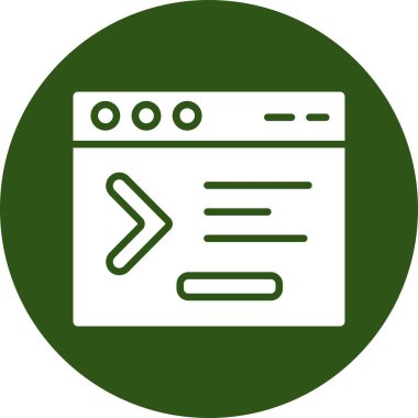 Web tasarım vektörü simgesi