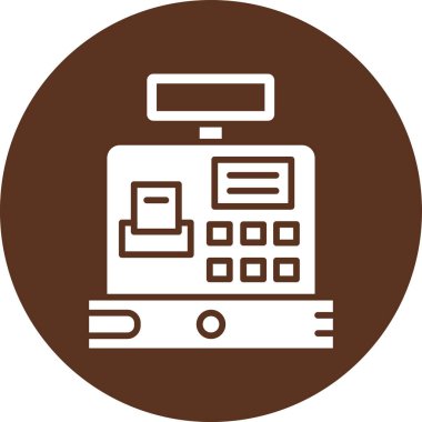 Basit vektör simgesi, telefonun illüstrasyonu