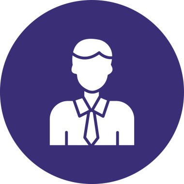 İş simgesinin vektör illüstrasyonu