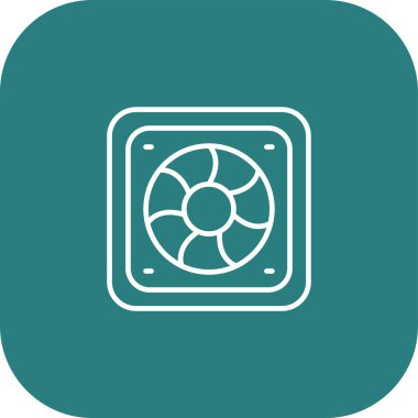 Modern b 'nin vektör çizimi simgesinden yoksun güzel müzik düğmesi