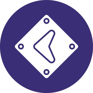 yol simge vektör çizim