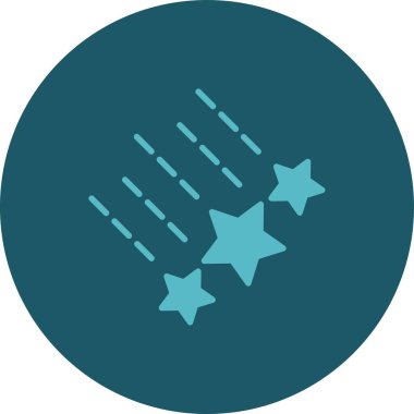 yıldız simgesi vektör illüstrasyonu