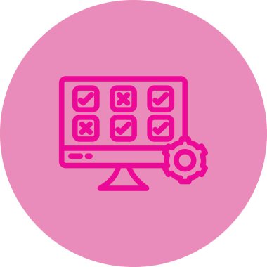 seo modern simgesinin vektör illüstrasyonu