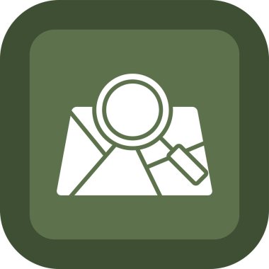 vektör Arama Simgesi illüstrasyonu