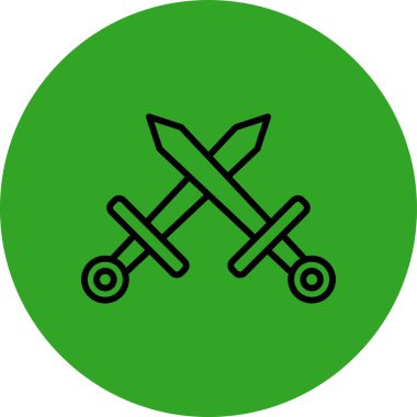 Bir düzlem simgesinin vektör çizimi