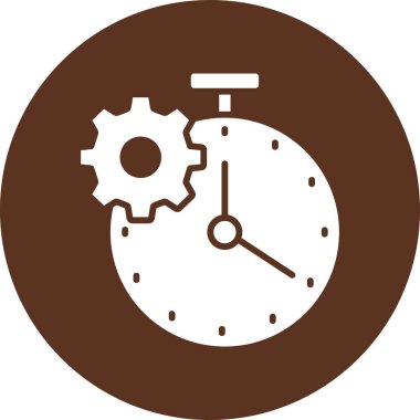 Saatin vektör illüstrasyonu