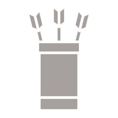 Havai fişek kutlama ikonu, düz tasarım