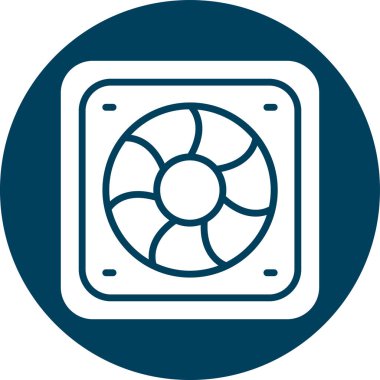 Hayran. Web simgesi basit illüstrasyon