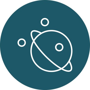 Bir balık simgesinin vektör çizimi