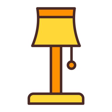 Lamba. Web simgesi basit illüstrasyon